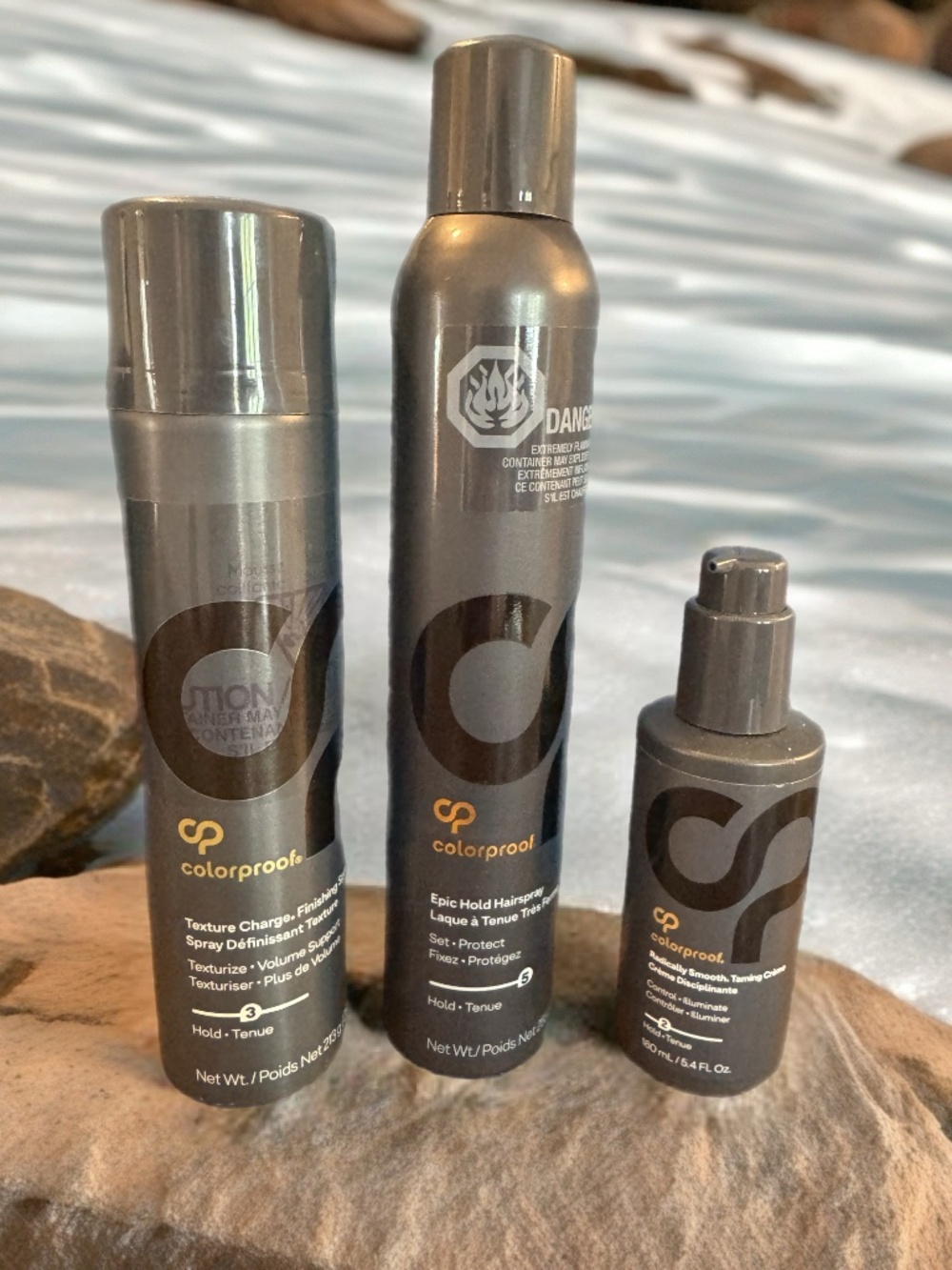 Brand New Colorproof Hair Products Bundle - Texture Charge, Epic Hold, Taming Cr